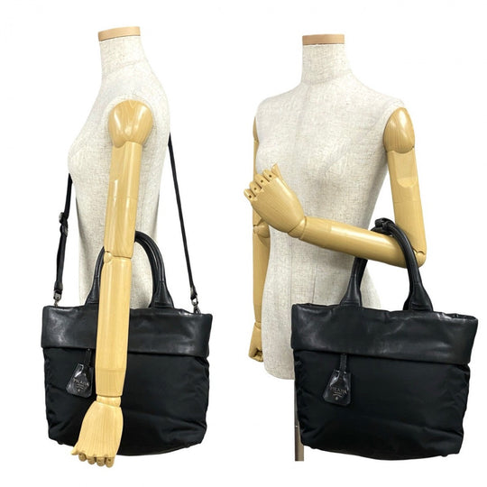 PRADA Shoulder Bag Nylon black