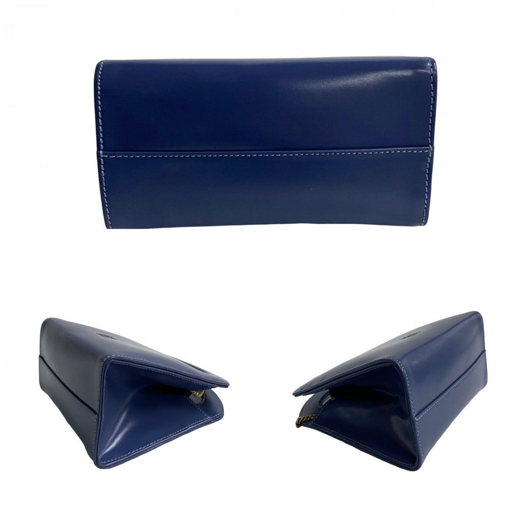 LOEWE Shoulder Bag Calfskin purple