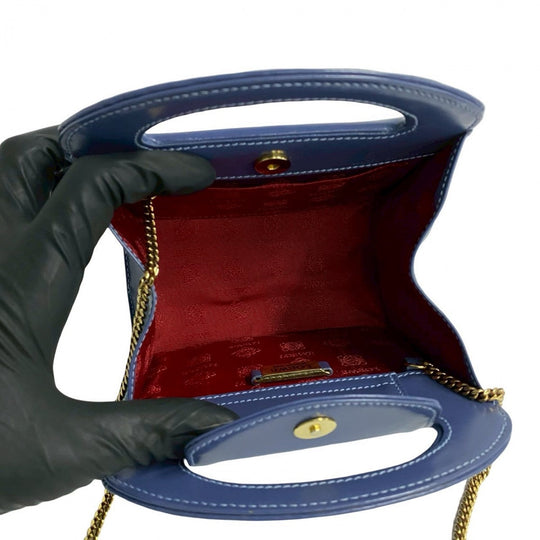 LOEWE Shoulder Bag Calfskin purple
