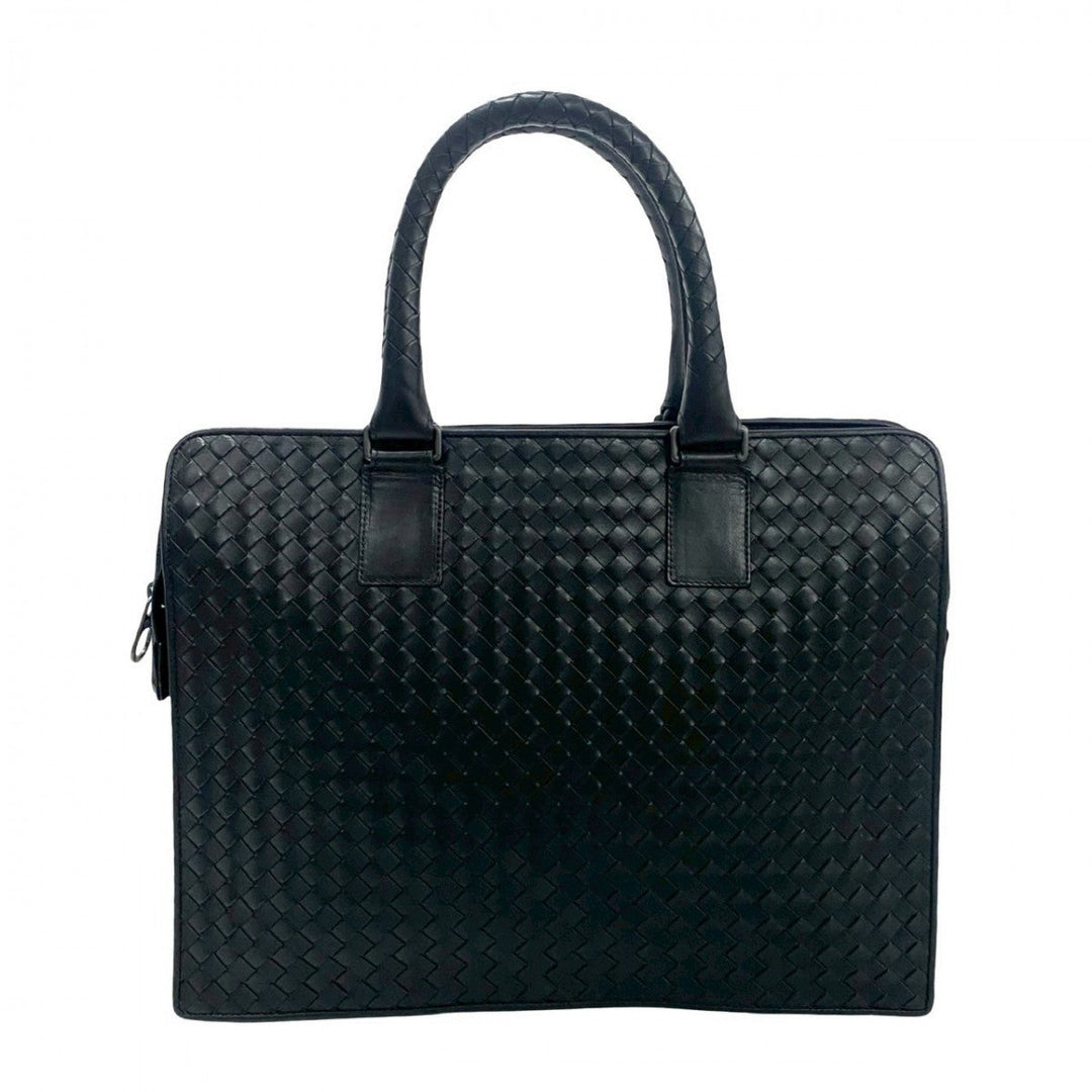 BOTTEGAVENETA Business bag leather black