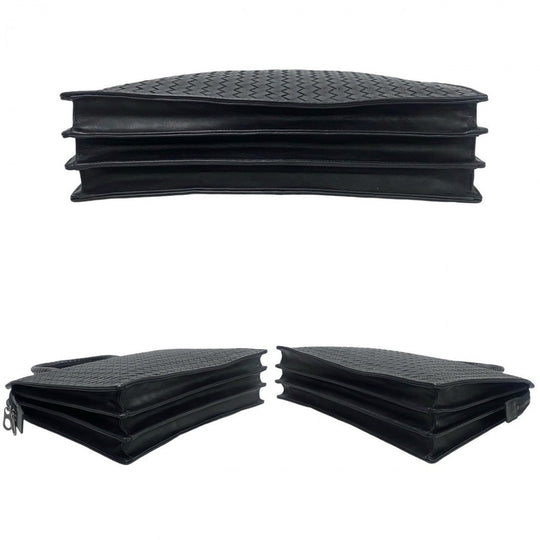 BOTTEGAVENETA Business bag leather black