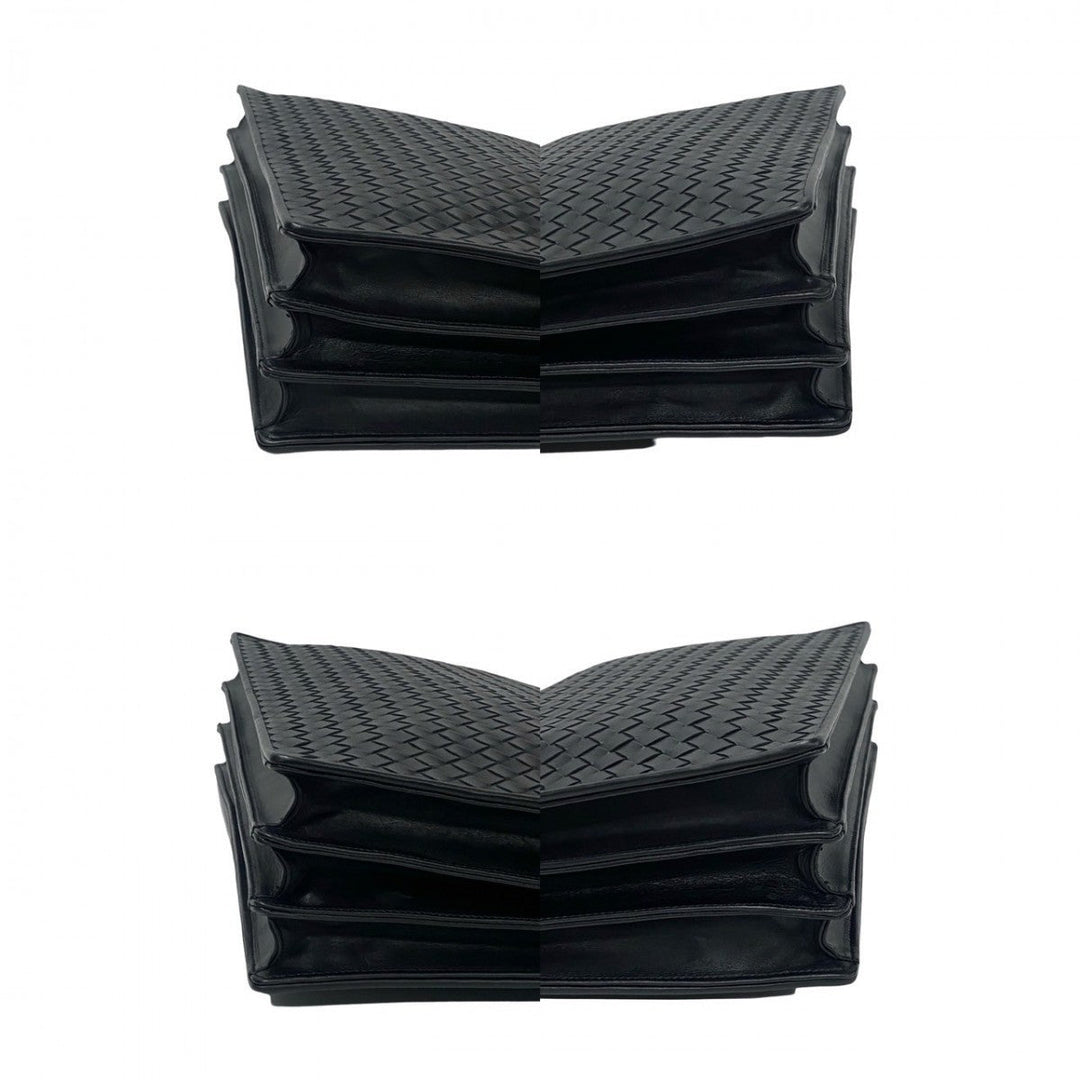 BOTTEGAVENETA Business bag leather black