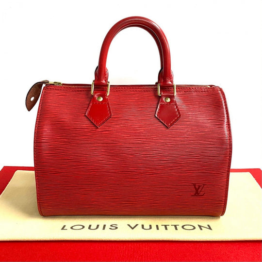 LOUIS VUITTON Handbag M43017 Epi Leather Red Epi Speedy 25