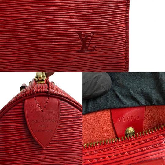 LOUIS VUITTON Handbag M43017 Epi Leather Red Epi Speedy 25