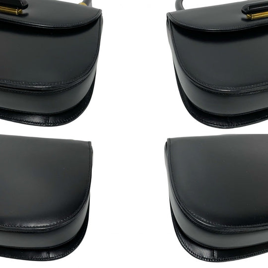 GUCCI Handbag leather black