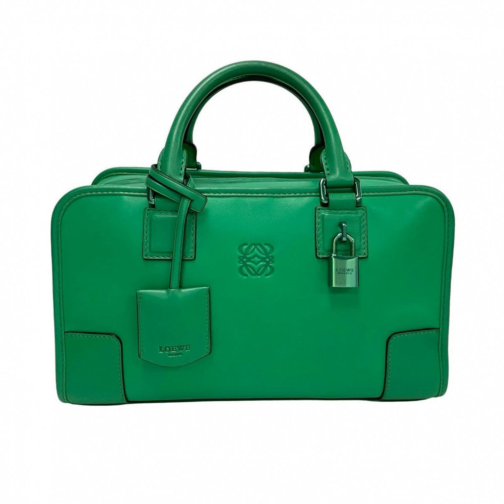 LOEWE Handbag leather green Americana 28