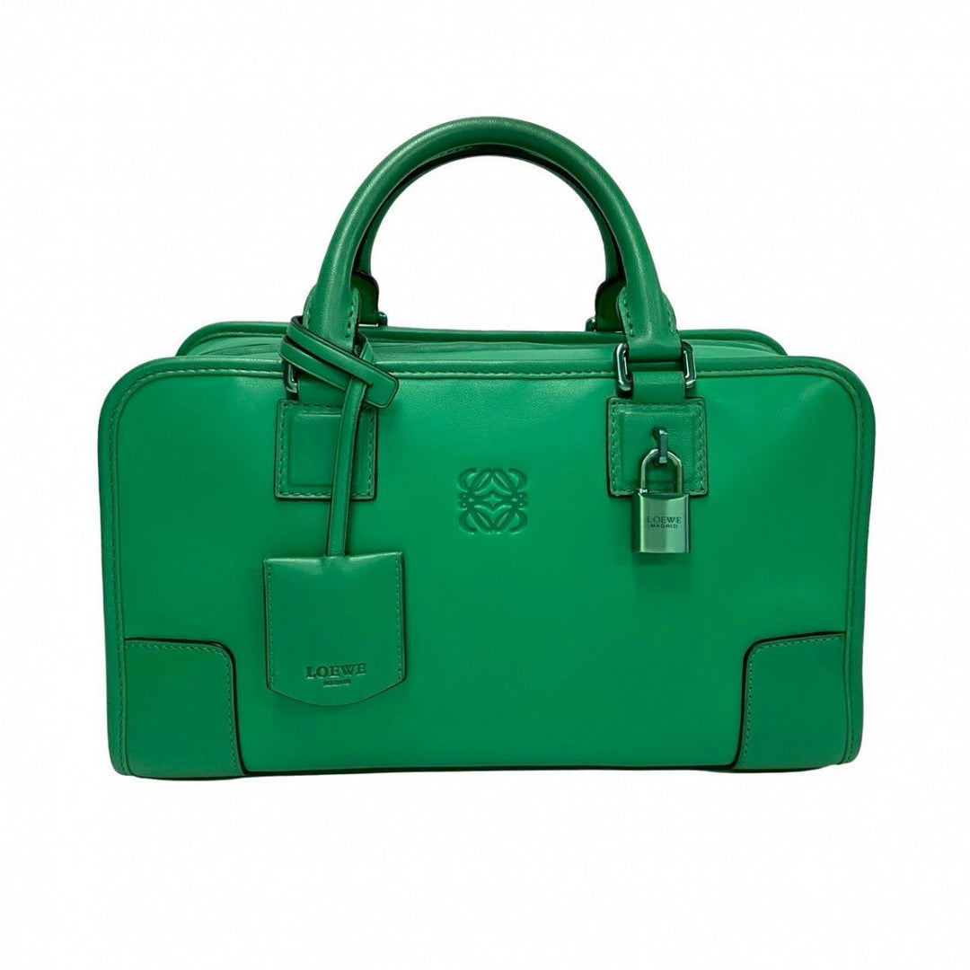 LOEWE Handbag leather green Americana 28