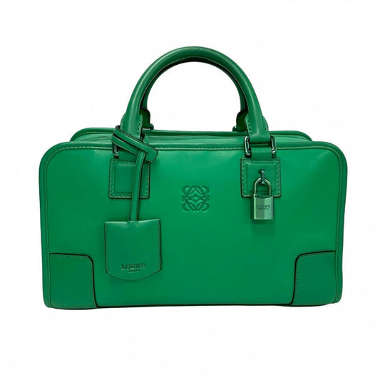 LOEWE Handbag leather green Americana 28