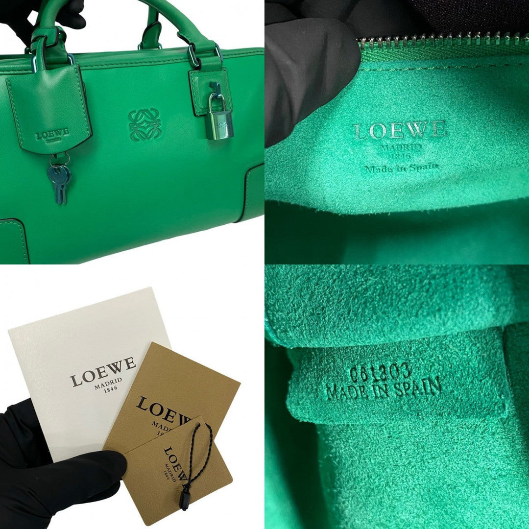 LOEWE Handbag leather green Americana 28