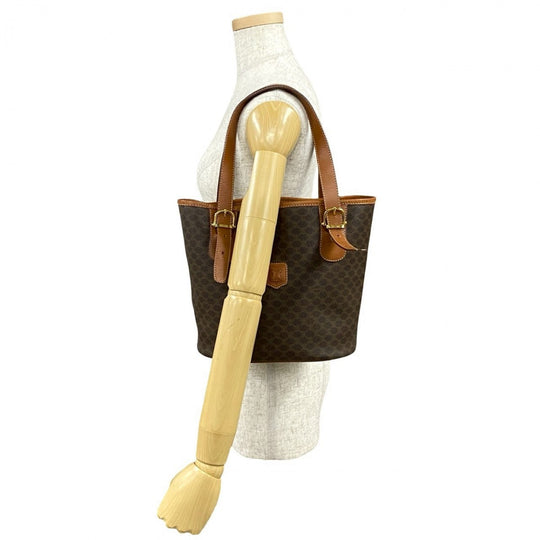 CELINE Tote Bag leather Brown