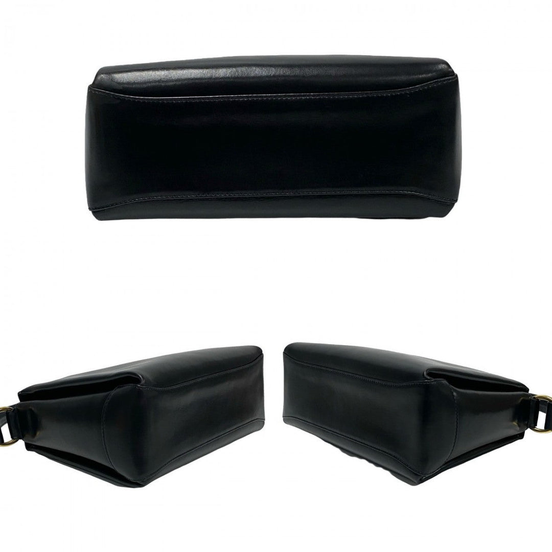 GUCCI Handbag leather black Old Gucci