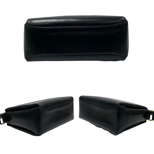 GUCCI Handbag leather black Old Gucci