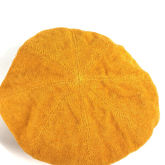 HERMES cap Cotton, Rayon Orange Hat cap cap Casquette 57