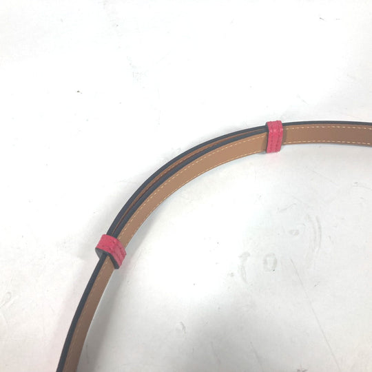 HERMES belt leather pink Kelly Belt Women Used Authentic