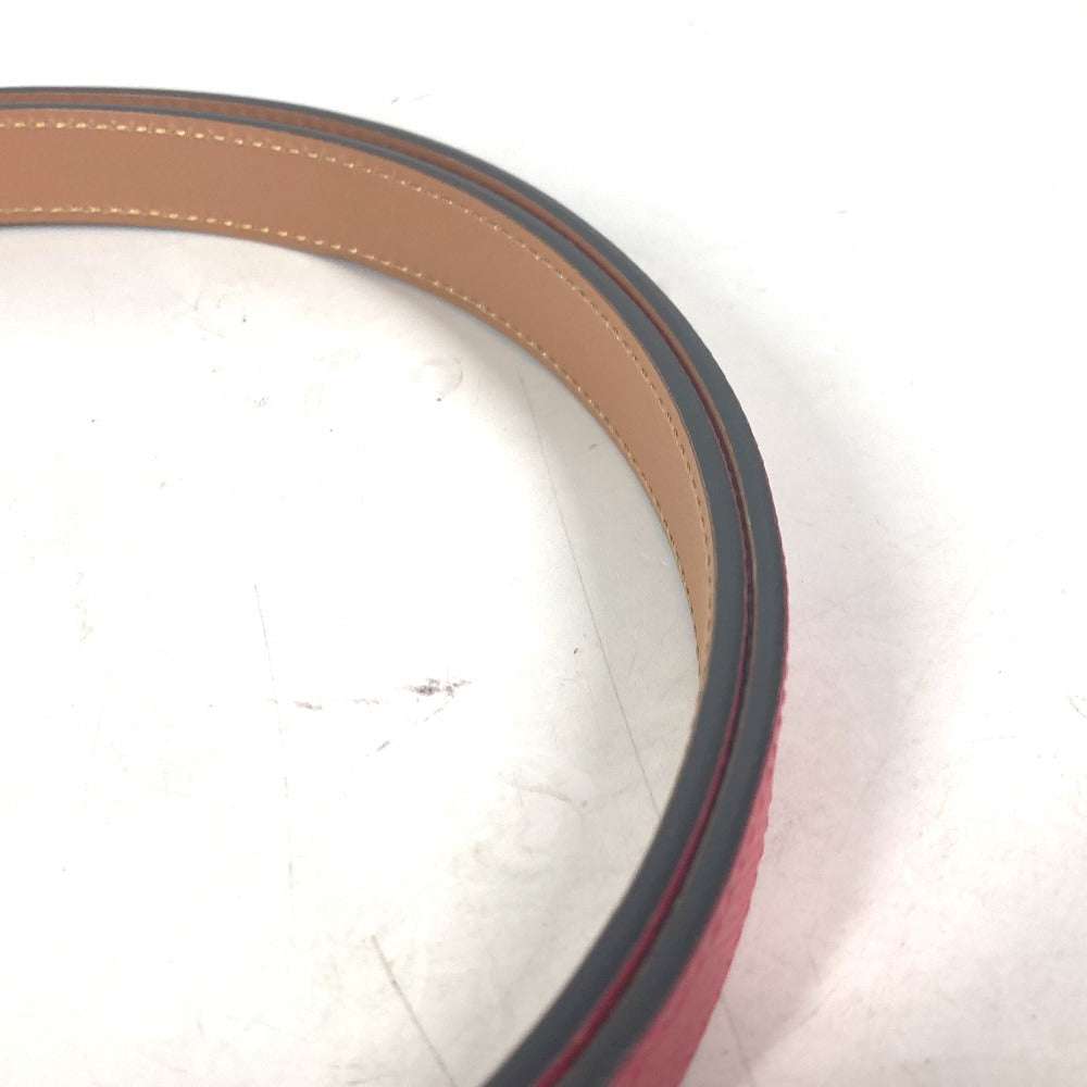 HERMES belt leather pink Kelly Belt Women Used Authentic