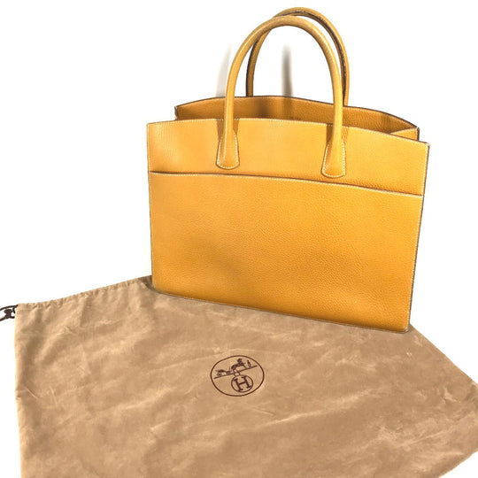 HERMES Tote Bag Ardenne beige handbag bag White bus GM Women Used Authentic