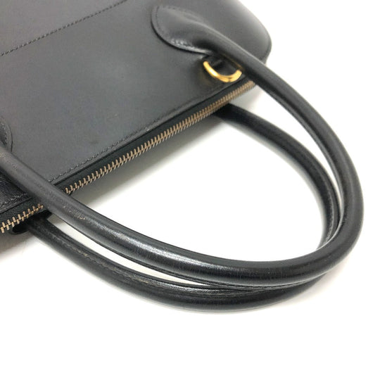 HERMES Handbag Box scarf black Bored 31