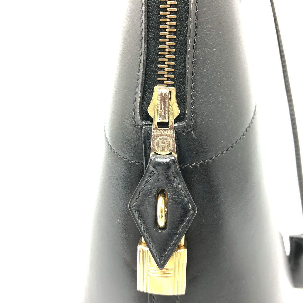 HERMES Handbag Box scarf black Bored 31