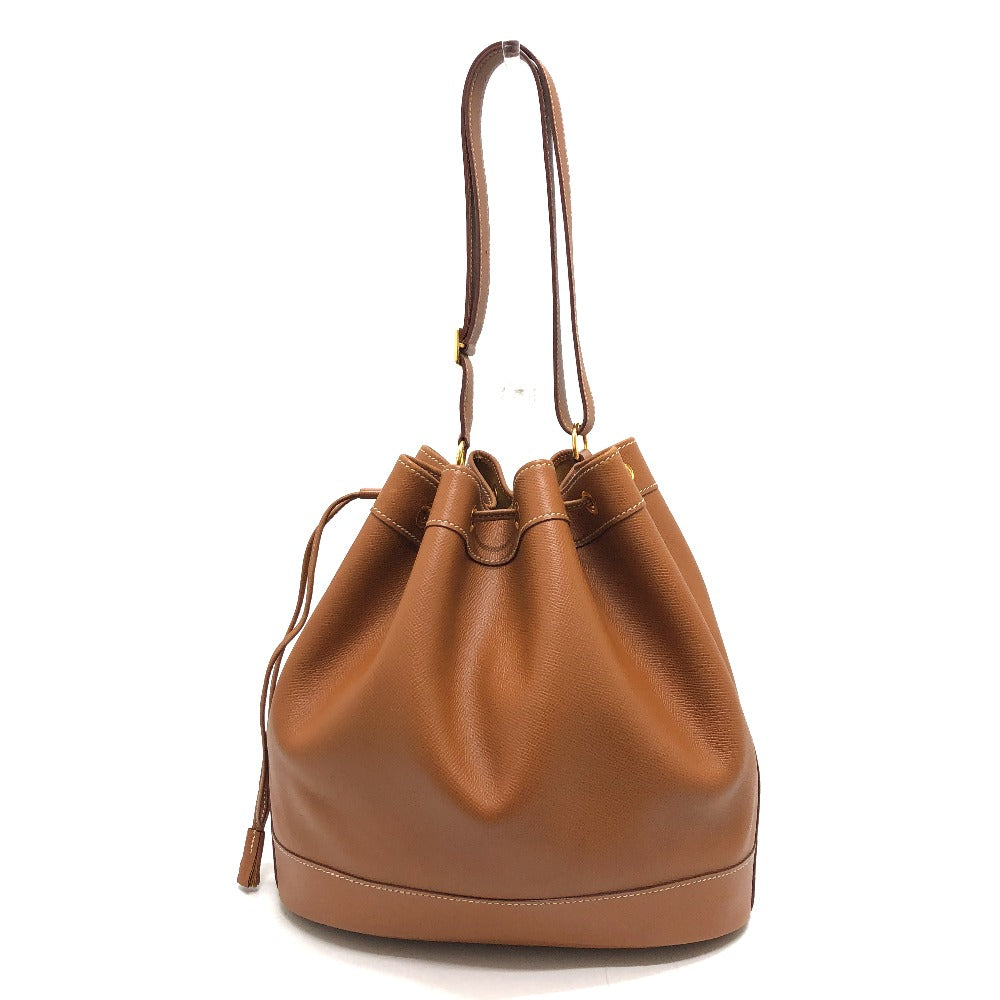 HERMES Shoulder Bag Epsom Brown Market GM Women Used Authentic