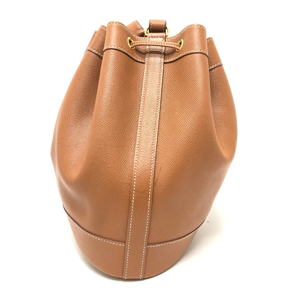 HERMES Shoulder Bag Epsom Brown Market GM Women Used Authentic