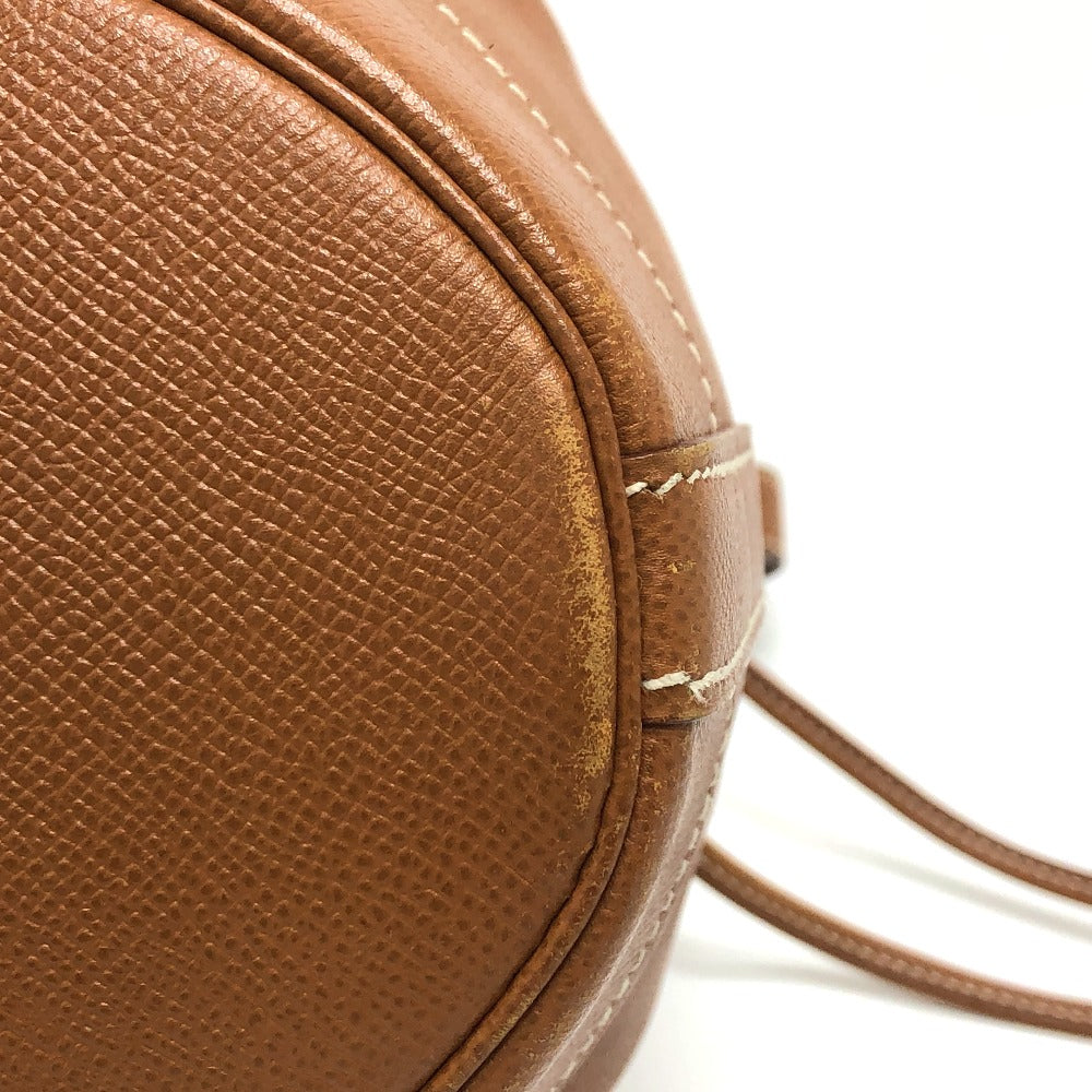 HERMES Shoulder Bag Epsom Brown Market GM Women Used Authentic