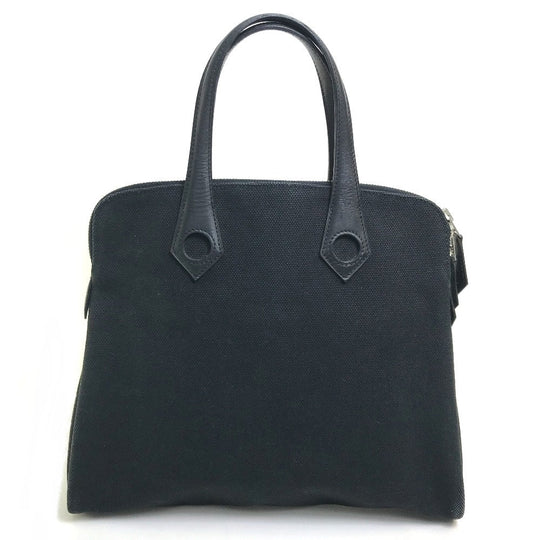 HERMES Handbag Tower ash black Business bag Sac Ibou PM unisex(Unisex) Used Authentic