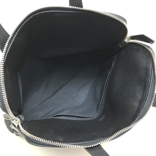 HERMES Handbag Tower ash black Business bag Sac Ibou PM unisex(Unisex) Used Authentic
