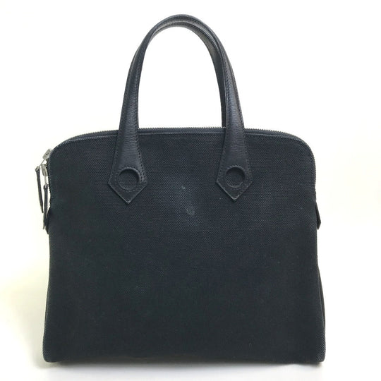 HERMES Handbag Tower ash black Business bag Sac Ibou PM unisex(Unisex) Used Authentic