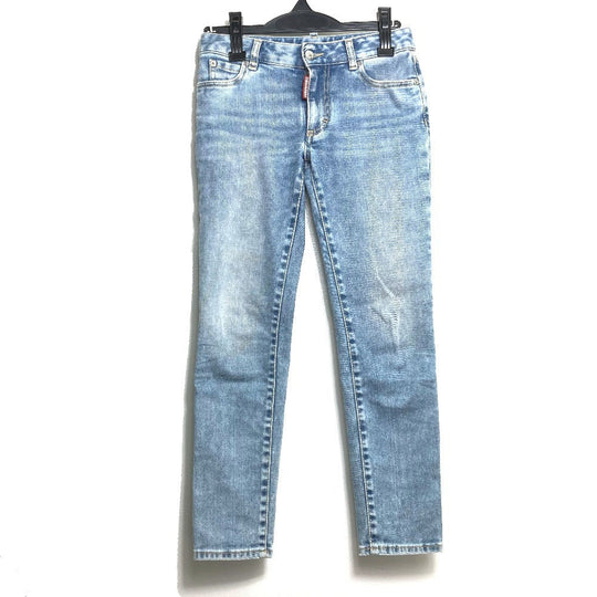 DSQUARED2 Denim pants S75LB0611 denim blue apparel CROPPED TWIGGY JEAN Women 34 Used Authentic