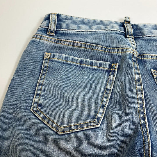 DSQUARED2 Denim pants S75LB0611 denim blue apparel CROPPED TWIGGY JEAN Women 34 Used Authentic