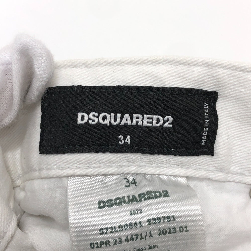 DSQUARED2 Denim pants S72LB0641 denim White apparel 2023 model 34