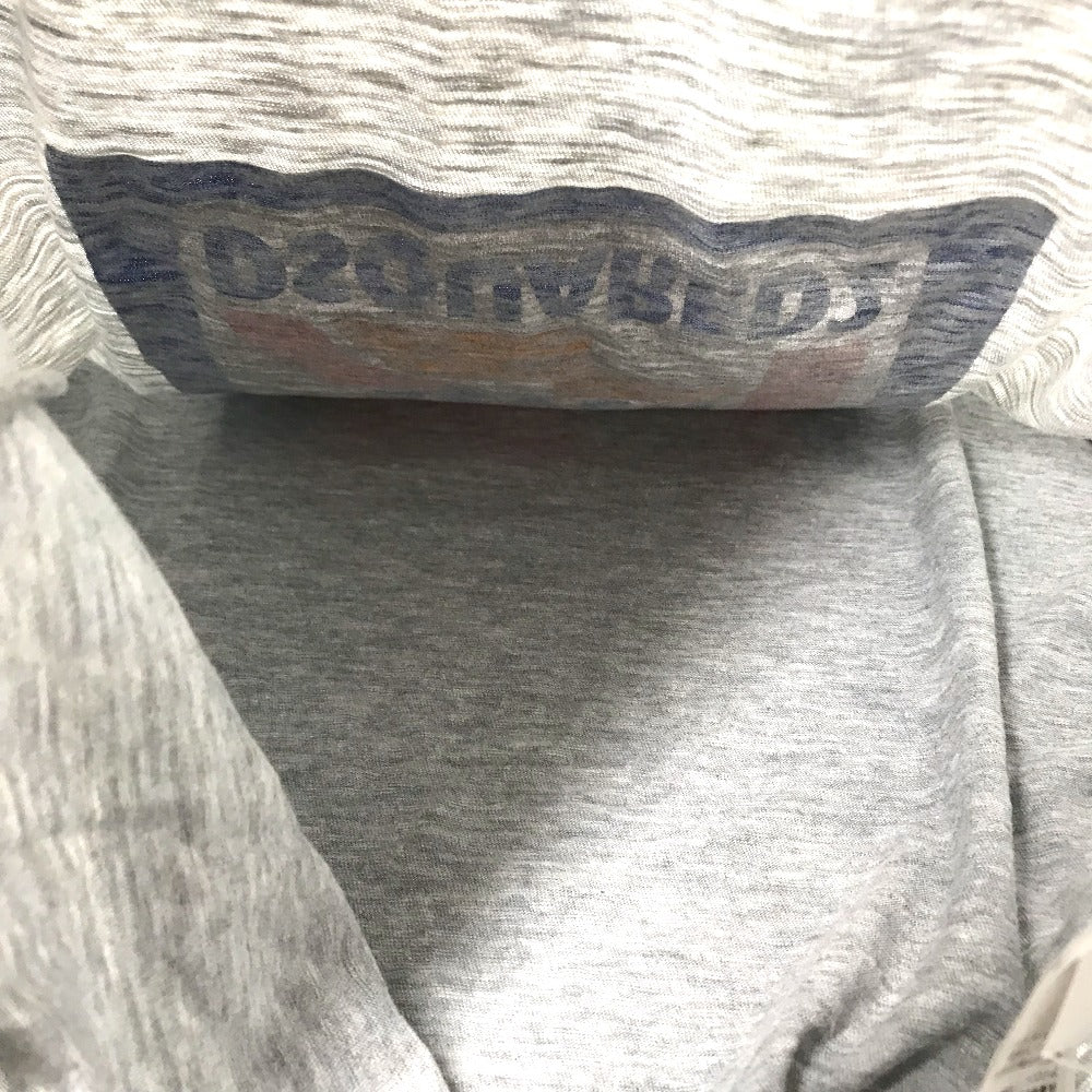 DSQUARED2 Short sleeve T-shirt cotton gray 24SEVEN EASY TEE Women XXS Used Authentic