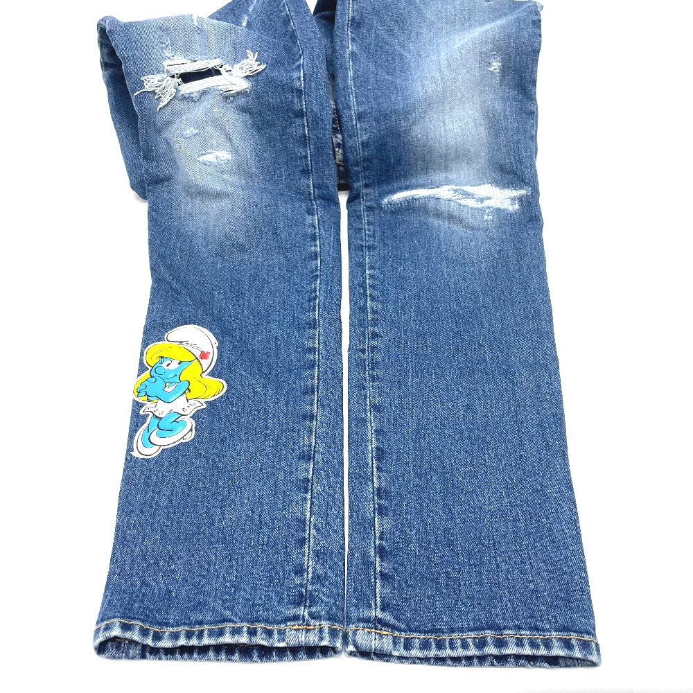DSQUARED2 Denim pants S73LA0295 denim blue Bottoms Apparel Pants Jeans smurfs Women 34 Used Authentic