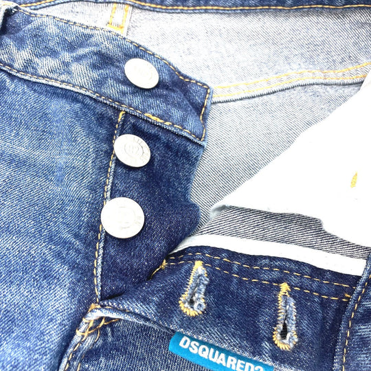 DSQUARED2 Denim pants S73LA0295 denim blue Bottoms Apparel Pants Jeans smurfs Women 34 Used Authentic