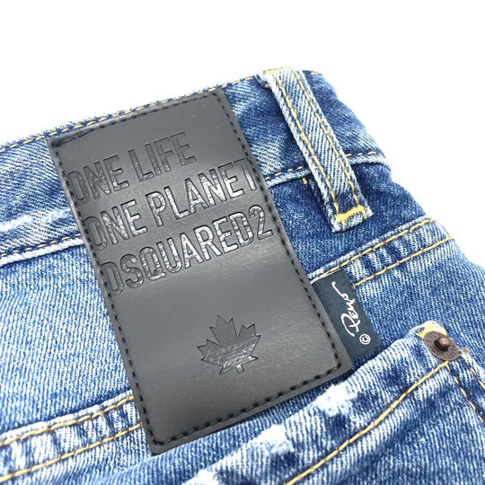 DSQUARED2 Denim pants S73LA0295 denim blue Bottoms Apparel Pants Jeans smurfs Women 34 Used Authentic