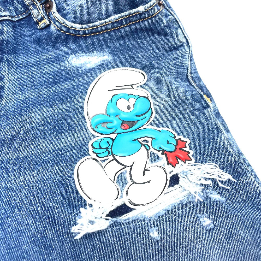 DSQUARED2 Denim pants S73LA0295 denim blue Bottoms Apparel Pants Jeans smurfs Women 34 Used Authentic