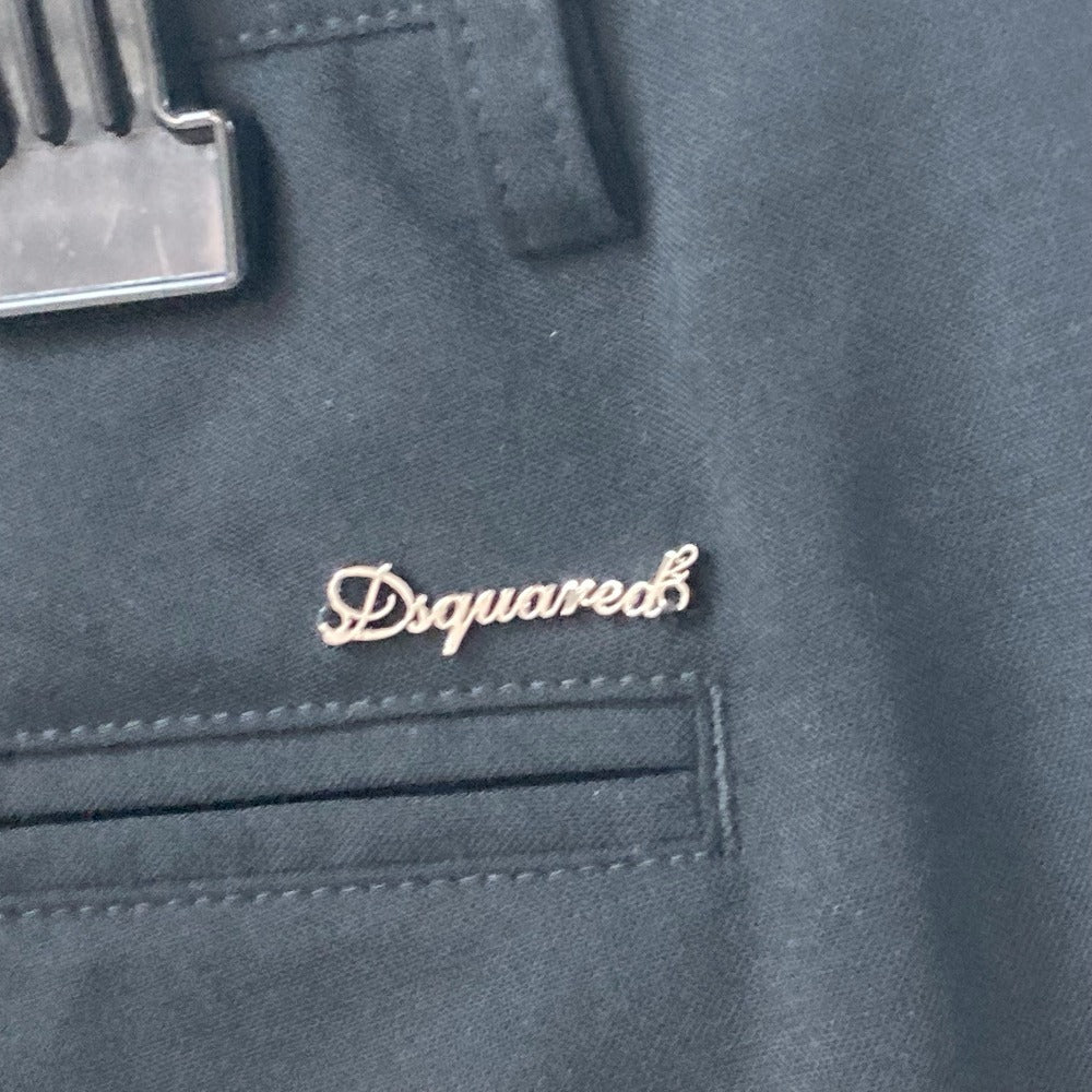 DSQUARED2 Pants S75KB0355 Polyester, Wool black 2023 model Long pants Women 36 Used Authentic