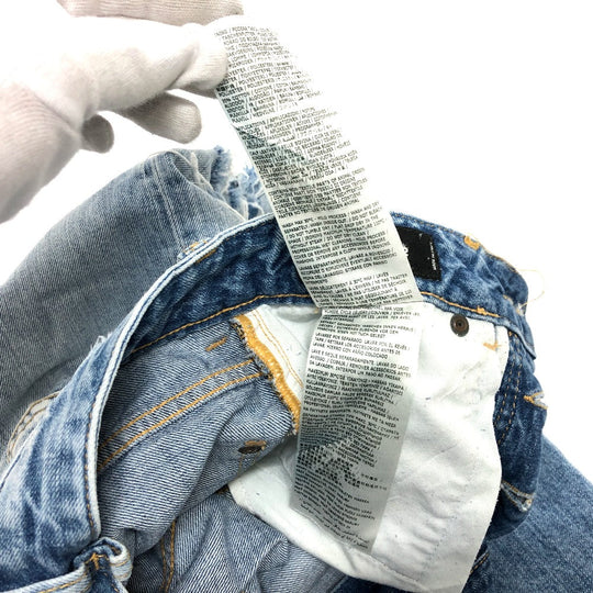 DSQUARED2 Denim pants S75LB0808 denim blue damage Women 36 Used Authentic