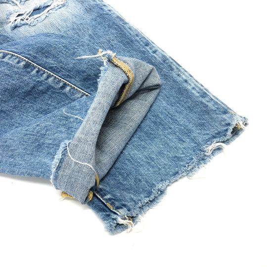 DSQUARED2 Denim pants S75LB0808 denim blue damage Women 36 Used Authentic