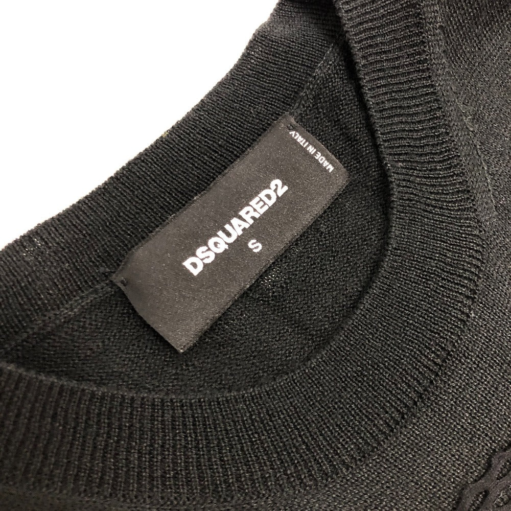 DSQUARED2 one piece acrylic black logo Women ‚r Used Authentic