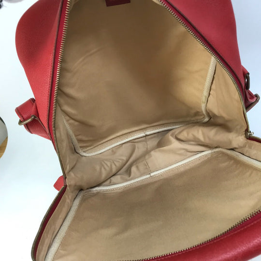 HERMES Shoulder Bag Toruash / Leather beige victoria square Women Used Authentic