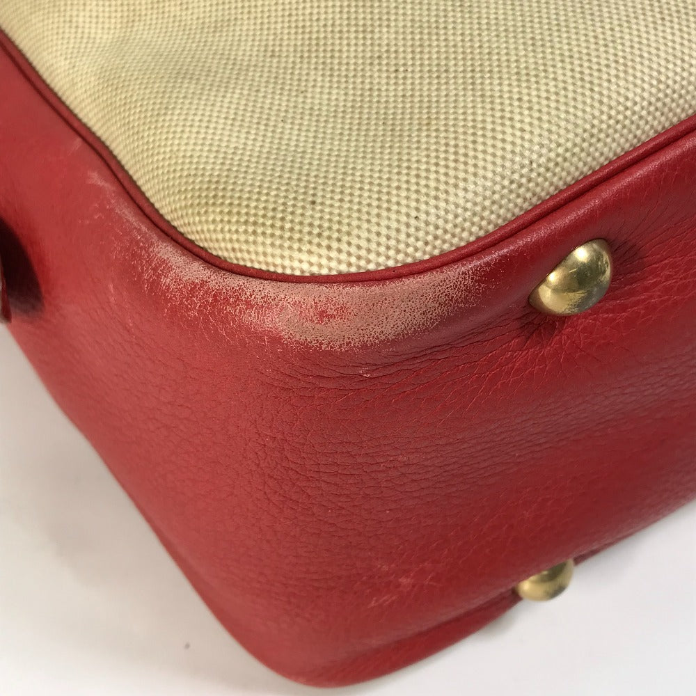 HERMES Shoulder Bag Toruash / Leather beige victoria square Women Used Authentic
