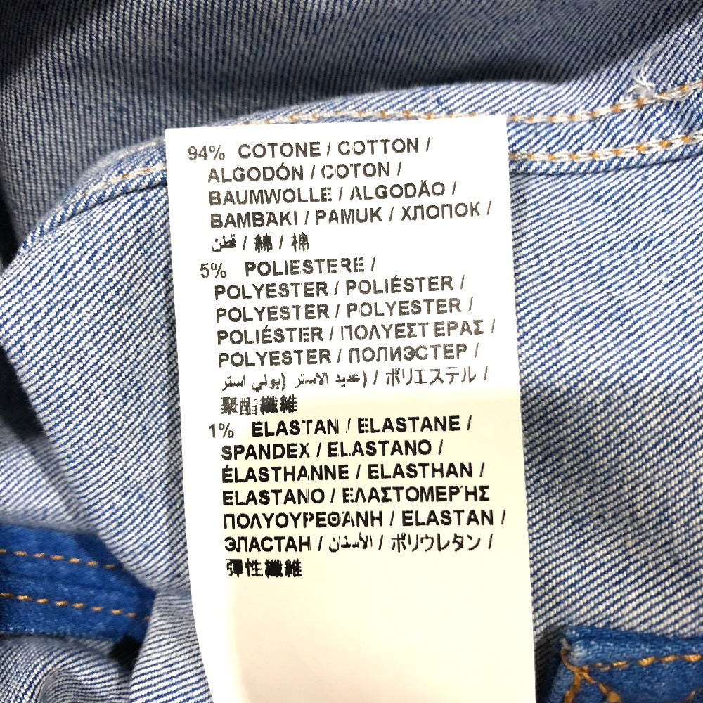 MOSCHINO overalls blue No sleeve Apparel Denim Women 34 Used Authentic
