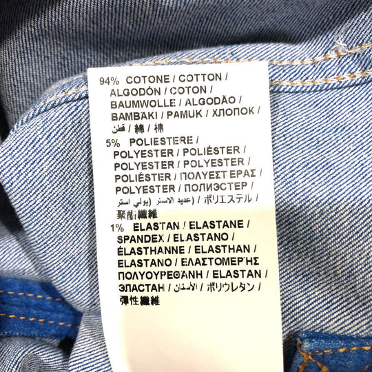 MOSCHINO overalls blue No sleeve Apparel Denim Women 34 Used Authentic