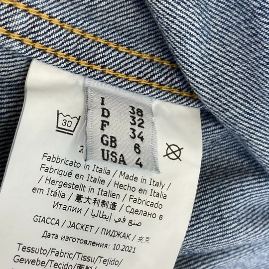 MOSCHINO Denim Jacket denim blue Teddy bear apparel 4
