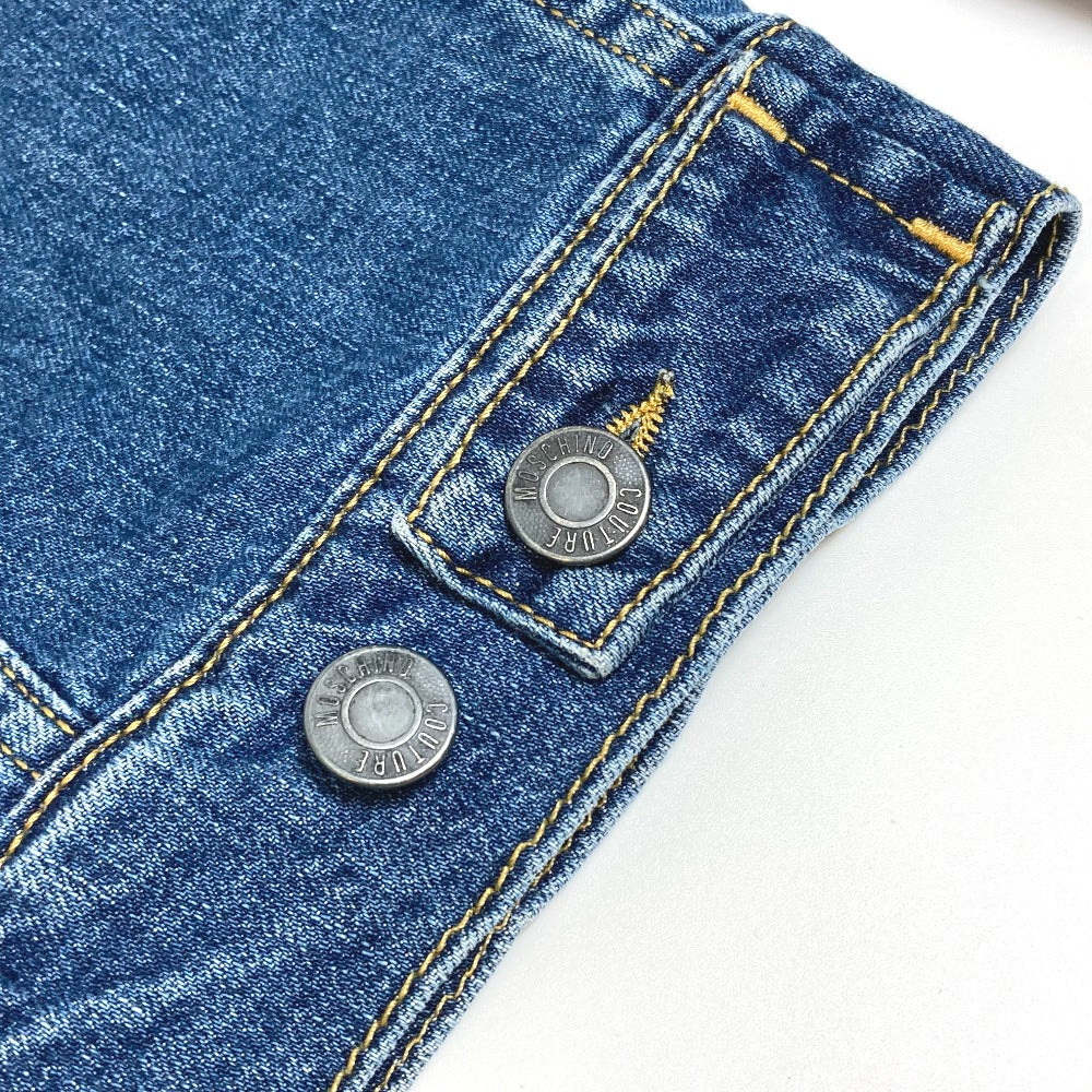 MOSCHINO Denim Jacket denim blue Teddy bear apparel 4