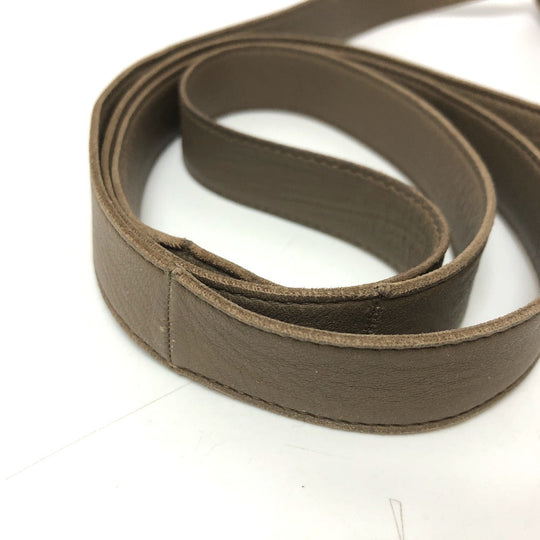 HERMES Shoulder Bag leather Brown Crude cell