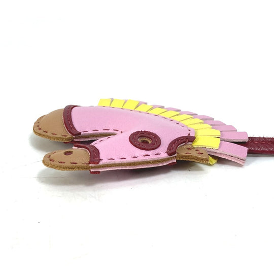 HERMES charm Anyo Miro pink sylvest horse zebra Gigi Camaille