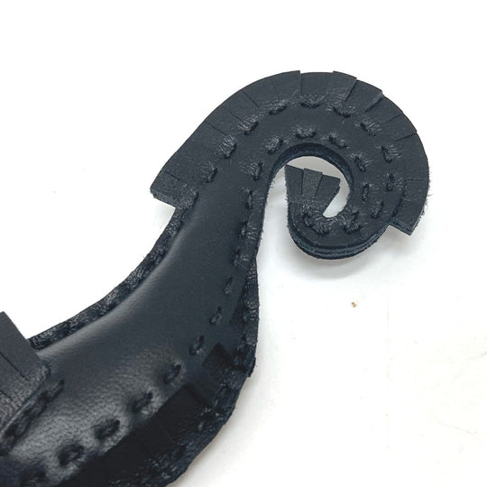 HERMES charm , anion black Bag charm ipo seahorse Women Used Authentic