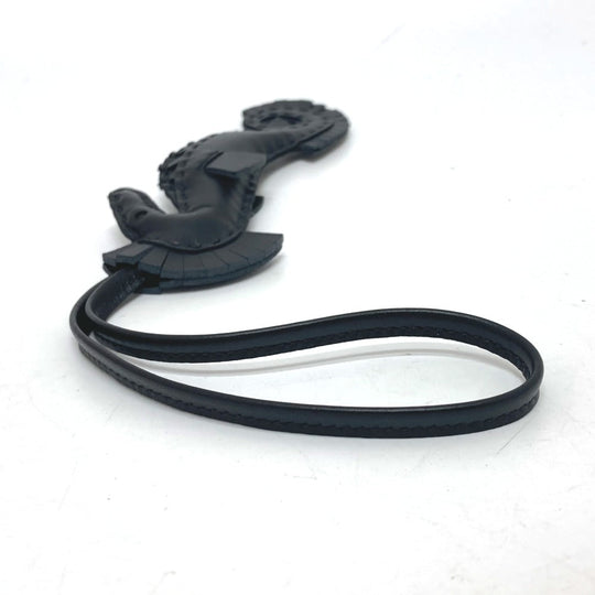 HERMES charm , anion black Bag charm ipo seahorse Women Used Authentic